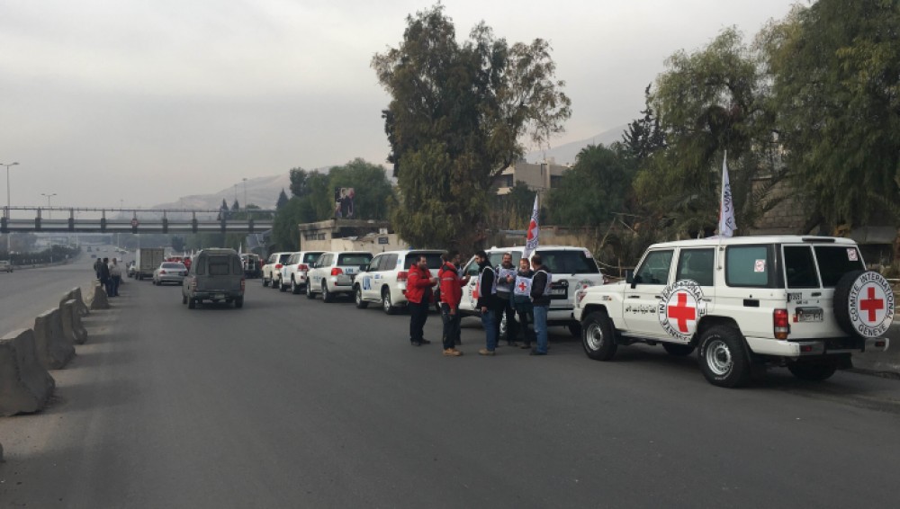 3. Convoy to Madaya.  Photographer Pawel 