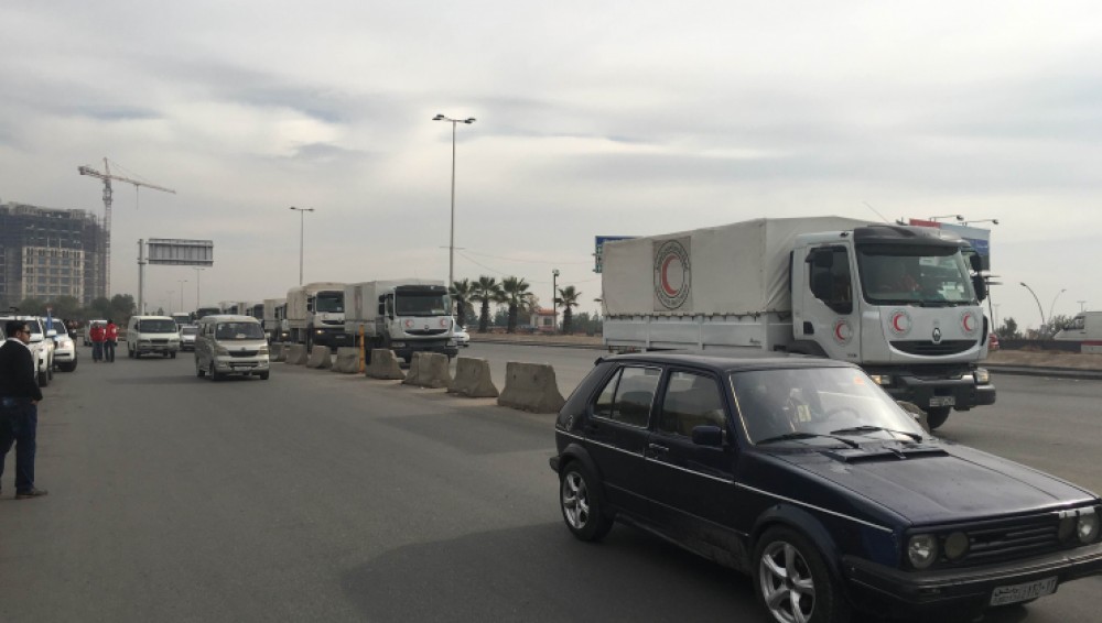 4. Convoy to Madaya.  Photographer Pawel 