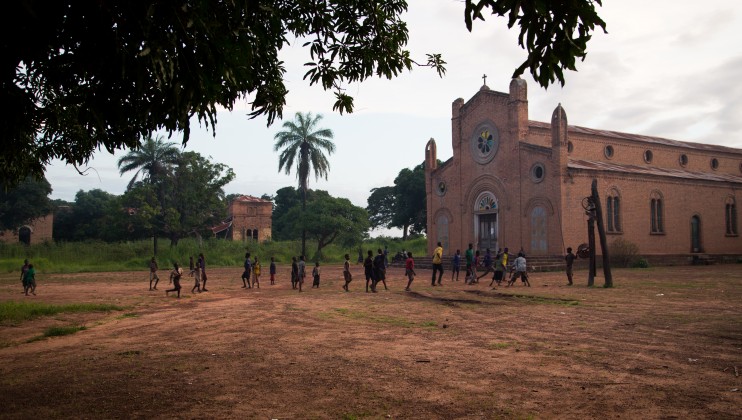  After dinner, kids in the village gathers to play football in front of the old church. CC BY-NC-ND / ICRC / Mari Aftret Mortvedt Share on Twitter Share on Facebook