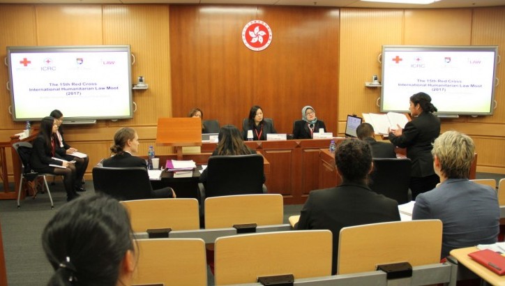 China: Future lawyers contend for regional title at Hong Kong moot court