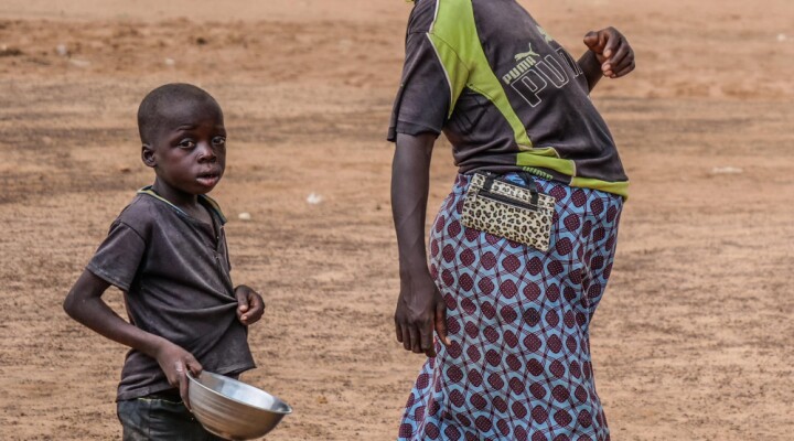 Women and children make up the overwhelming majority of patients at the Barsalogho medical centre. "We are left to ourselves," Salamata Ouedraogo, a patient at the medical center.